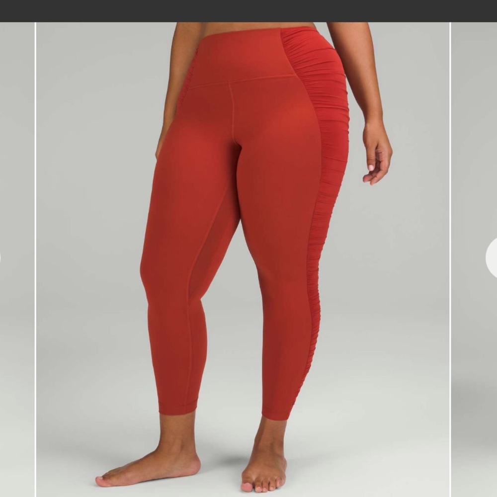 Lululemon Ruched Align in Cayenne 4